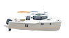 R-25 hull color illustration in Caribbean Sand.
